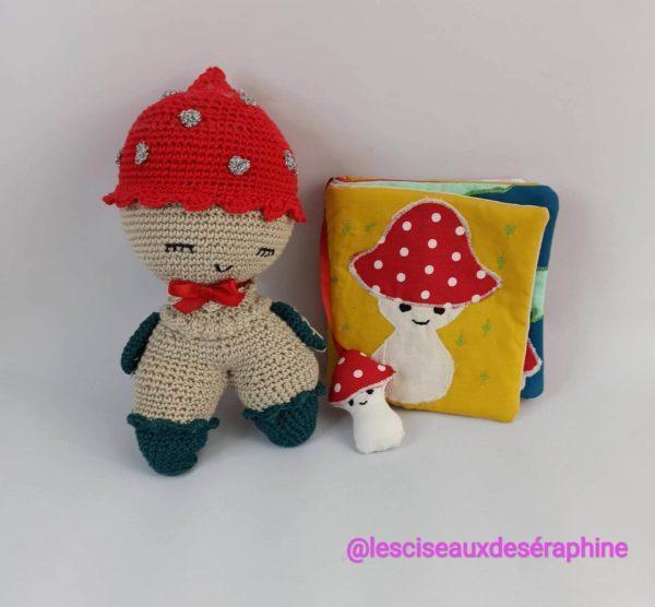 Livre doudou crochet