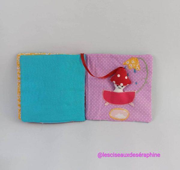 Livre doudou crochet