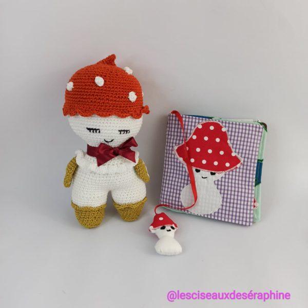 Livre doudou crochet