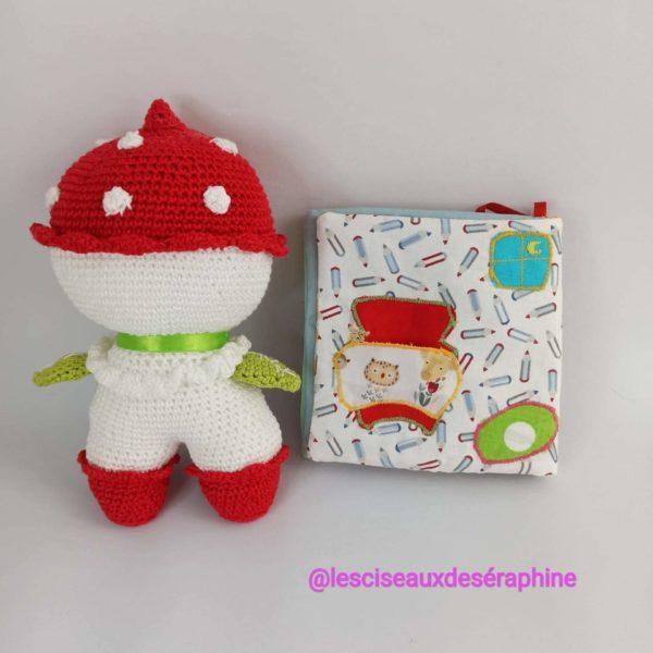 Livre doudou crochet