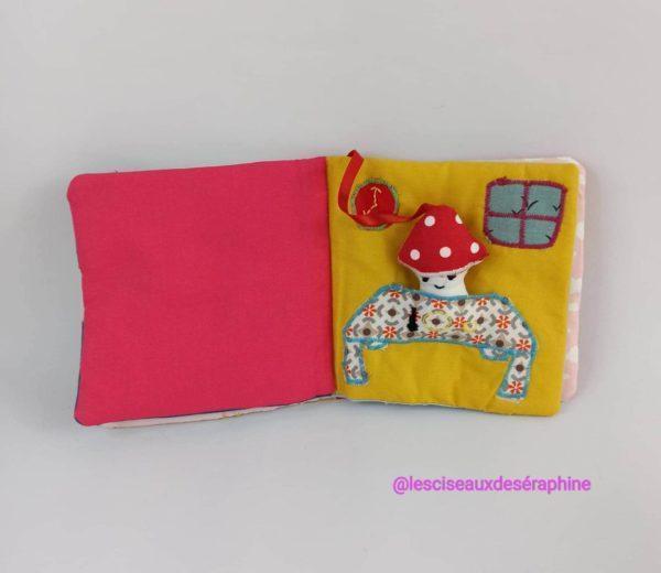 Livre doudou crochet