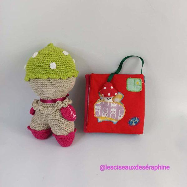 Livre doudou crochet