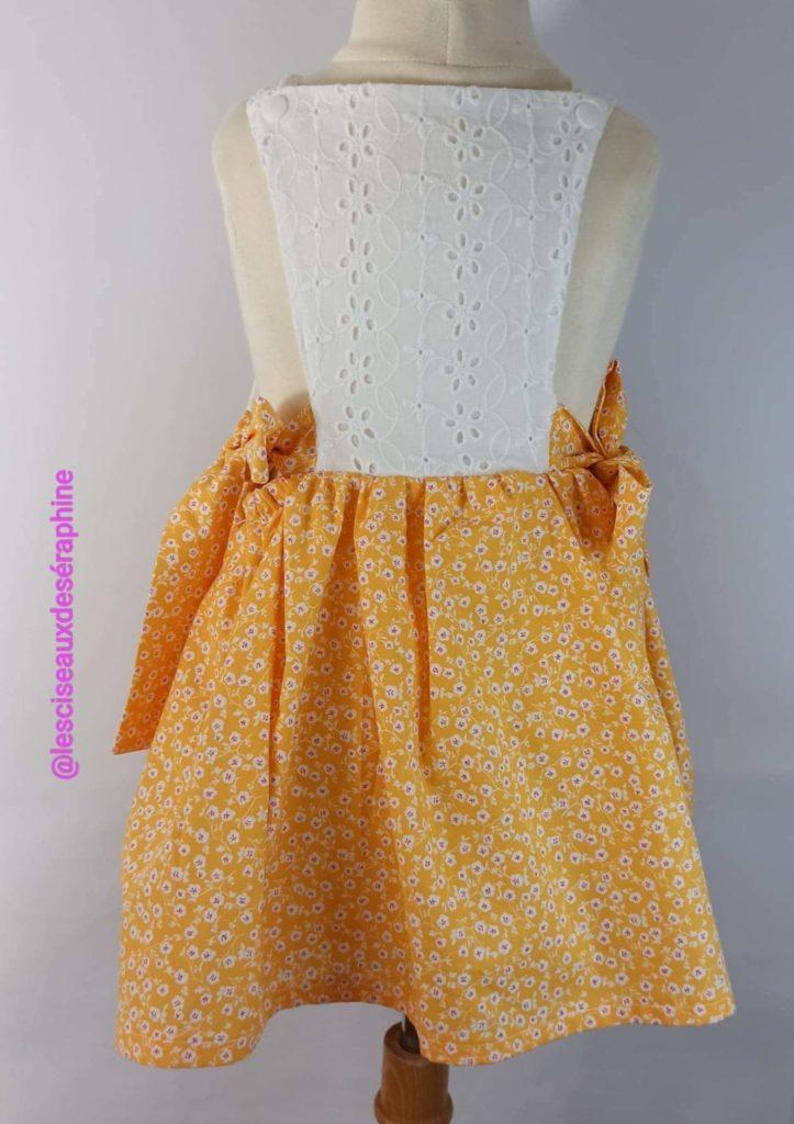 Robe imprimé floral jaune