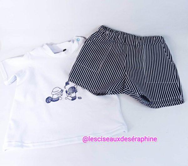 Ensemble short t-shirt