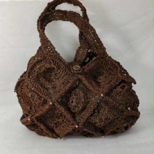 Sac cabas crocheté