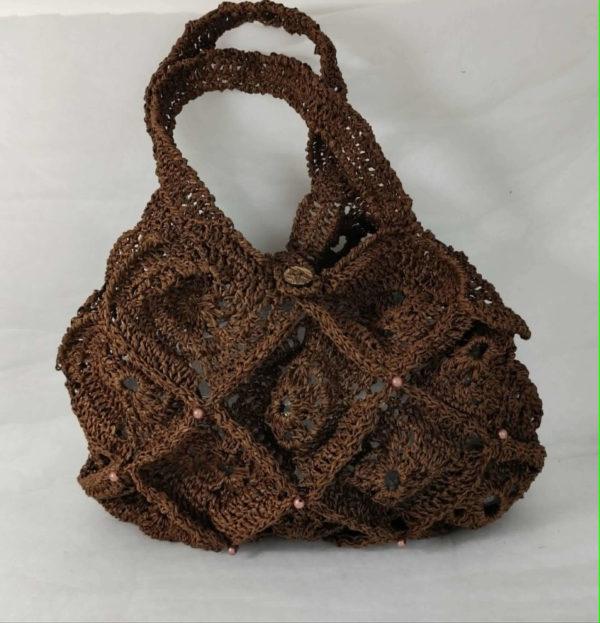 Sac cabas crocheté