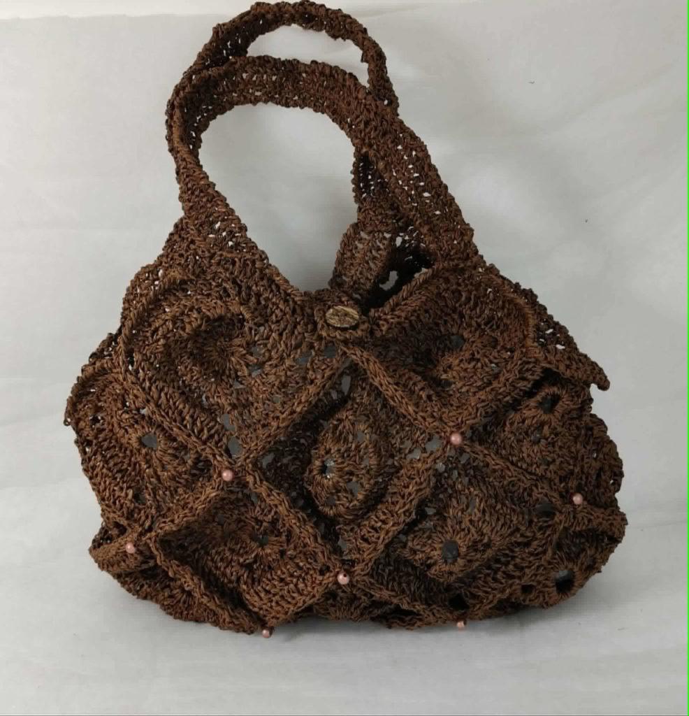 Sac cabas crocheté