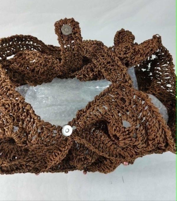 Sac cabas crocheté